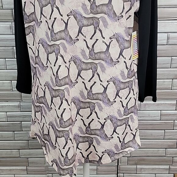 LulaRoe unicorn t-shirt Size S  NWT - Picture 3 of 12